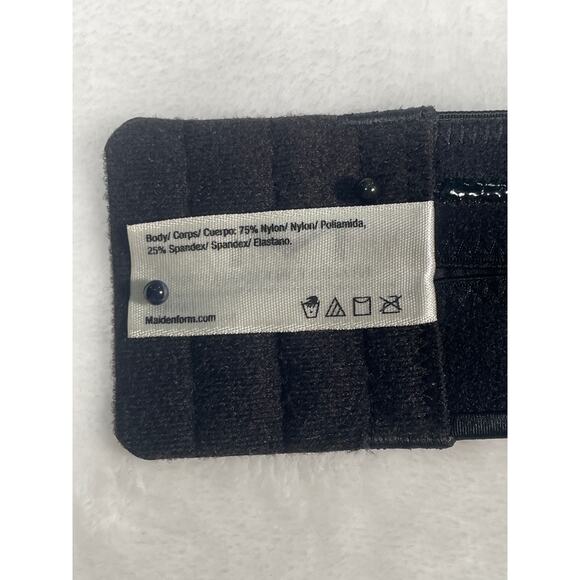 Maidenform Bra 42C Black Full Coverage Strapless Underwire 5 way Lined - Picture 4 of 5